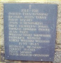 Llanfechain war memorial lychgate &copy; Mr Bonnor-Maurice, 2003