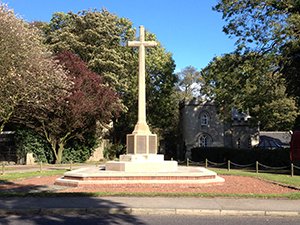 Castle Eden war memorial after grant works ©Castle Eden Parish Council 2014
