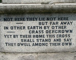 Filleigh war memorial cross © Mr Alan Francis Graveley, 2010