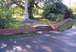 Graffham war memorial after work © Graffham Parish Council 2006