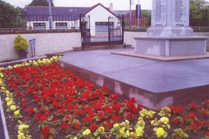 The base of the memorial after grant works © Jessie Anderson, 2014