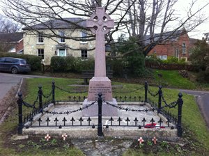 Bourn war memorial after conservation works © Bourn Parish Council, 2011