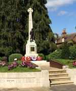 Burnham war memorial © RBL Burnham, 2015