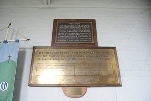 Kent County Mental Hospital war memorial plaques &copy; J. E. Day, 2010