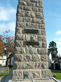 Cleaned stonework, plaques and re-pointed joints &copy; Dinas Powys Community Council, 2010