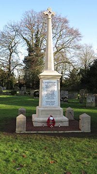Finningham war memorial after grant works © Finningham Parish Council 2014