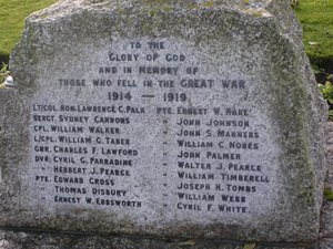 Ashbury war memorial © Ashbury Parish Council, 2008