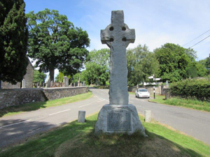 Baldernock war memorial after work ©East Dunbartonshire Council, 2018 