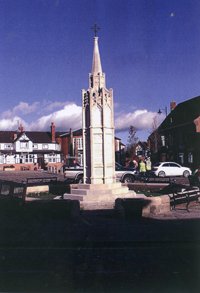 Sandbach war memorial © Sandbach TC, 2014