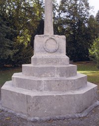 Durham Light Infantry war memorial steps and plinth after conservation and repair work © Barnard Castle Town Council, 2009