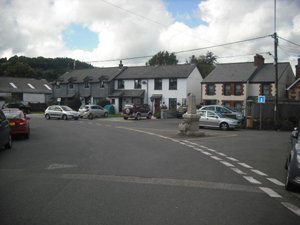 Memorial in exposed location at road junction © Lostwithiel Town Council, 2010